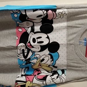 Mickey mouse women's licensed Disney long sleeve top NWT